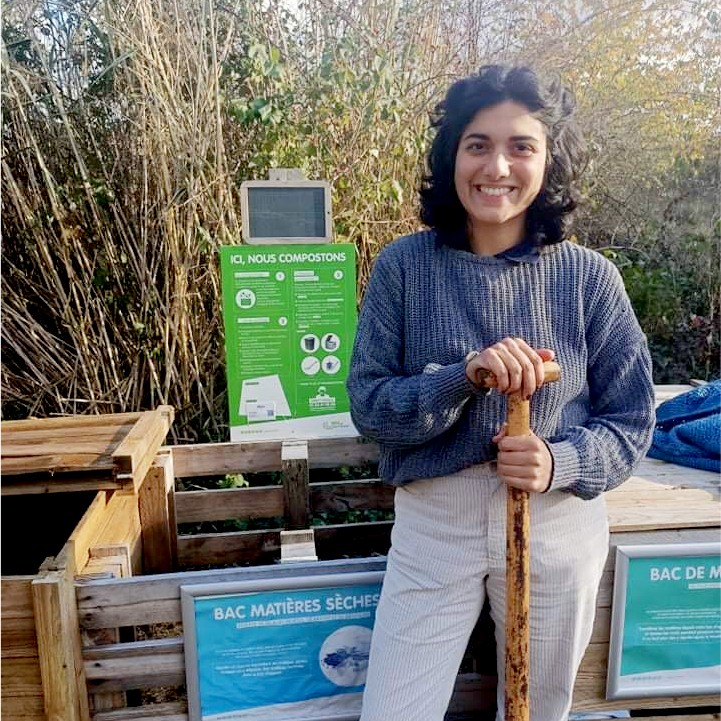 Camille Rabat  Chargée de projets compostage chez Organéo